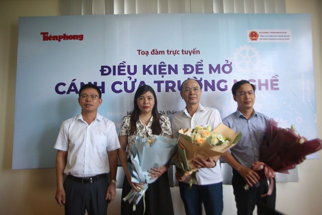 TỌA ĐÀM TRỰC TUYẾN: Điều kiện để mở cánh cửa trường nghề ảnh 3