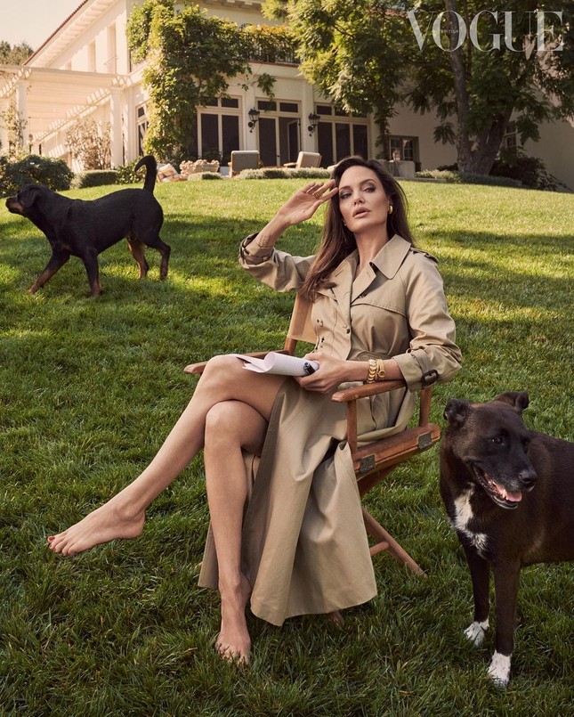 Angelina Jolie 45 tuổi quyến rũ với thần thái đỉnh cao ảnh 1