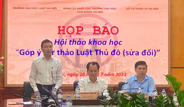 Thảo luận 9 nhóm vấn đề lớn trong dự thảo Luật Thủ đô sửa đổi ảnh 1