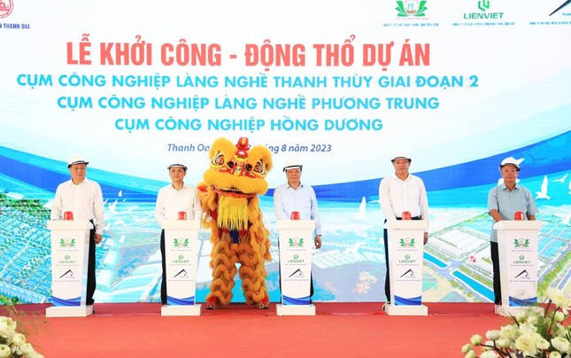Bí thư Hà Nội dự khởi công 3 cụm công nghiệp tại Thanh Oai ảnh 1