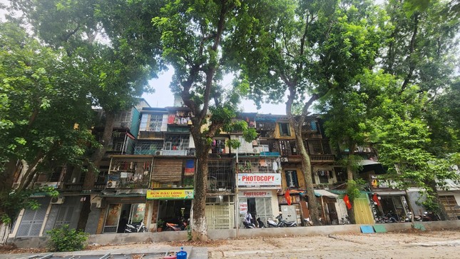 Cận cảnh Khu tập thể lâu đời nhất Hà Nội vừa được đồng ý chi tiền lập quy hoạch cải tạo ảnh 7