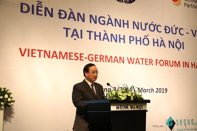 Hà Nội học tập Đức kinh nghiệm xử lý nước thải ảnh 1