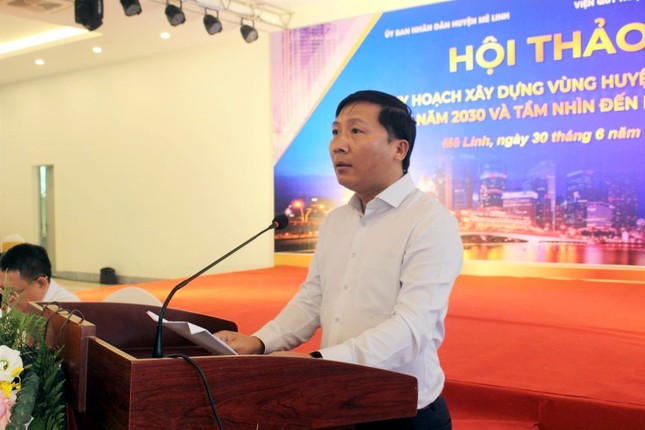 Quy hoạch Mê Linh: Lấy trục Vành đai 4 làm lợi thế để trở thành trung tâm giao thương quốc tế ảnh 1