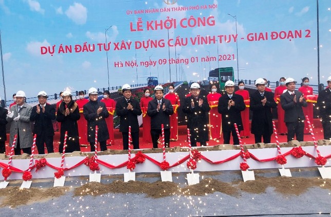 Thủ tướng cắt băng thông xe nút giao Vành đai 3 - Cao tốc Hà Nội - Hải Phòng ảnh 2