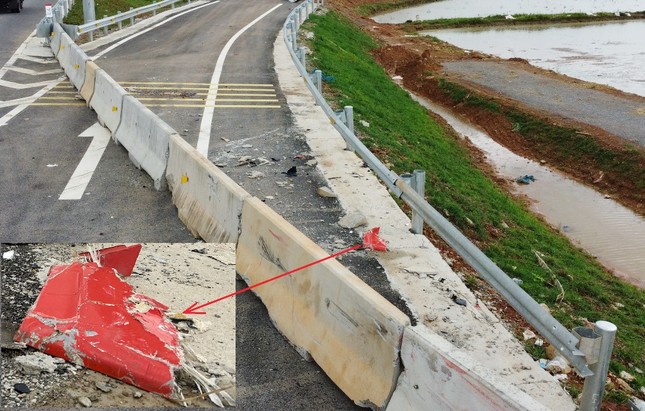 Ngổn ngang, tai nạn tại công trường nút giao cao tốc Bắc-Nam ảnh 7