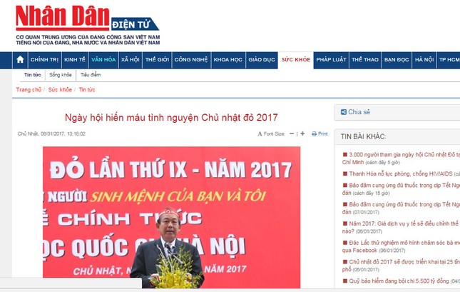 Chủ Nhật Đỏ ngày 8/1 thu được hơn 5500 đơn vị máu ảnh 99