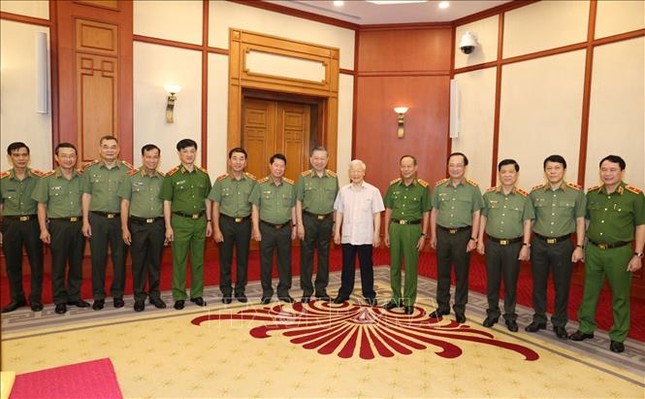 Tổng Bí thư, Chủ tịch nước làm việc với Đảng ủy Công an Trung ương ảnh 3