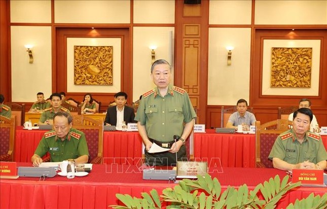 Tổng Bí thư, Chủ tịch nước làm việc với Đảng ủy Công an Trung ương ảnh 1