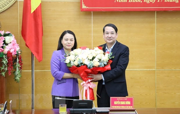 Ông Mai Văn Tuất điều hành Tỉnh ủy Ninh Bình ảnh 1