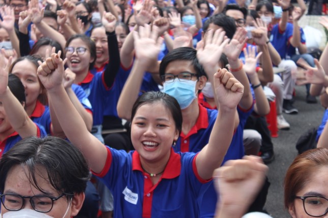 Hơn 3.000 sinh viên tình nguyện TPHCM tham gia Tiếp sức mùa thi ảnh 4