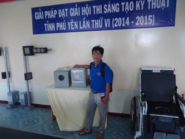 Chàng cử nhân Việt Nam học say mê sáng chế ảnh 1