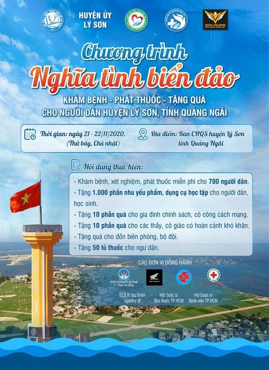 “Nghĩa tình biển đảo” của sinh viên ĐH Y Dược TP. HCM ảnh 3