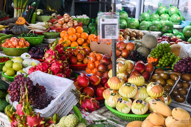 Quán trà đá, hàng bán rau ngoài chợ dùng mã QR thanh toán ảnh 3