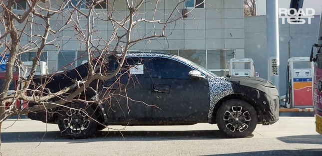 Bán tải Hyundai Santa Cruz lộ ảnh chạy thử ảnh 3