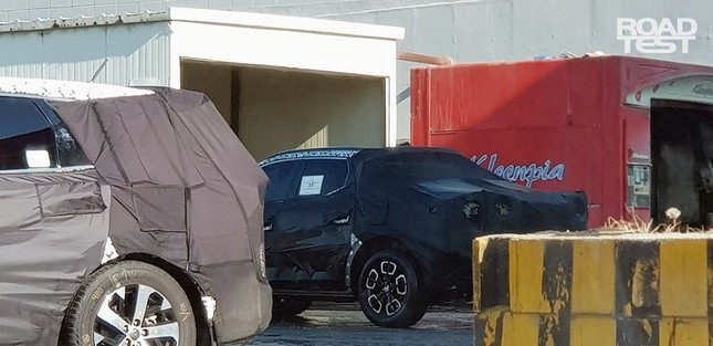 Bán tải Hyundai Santa Cruz lộ ảnh chạy thử ảnh 5