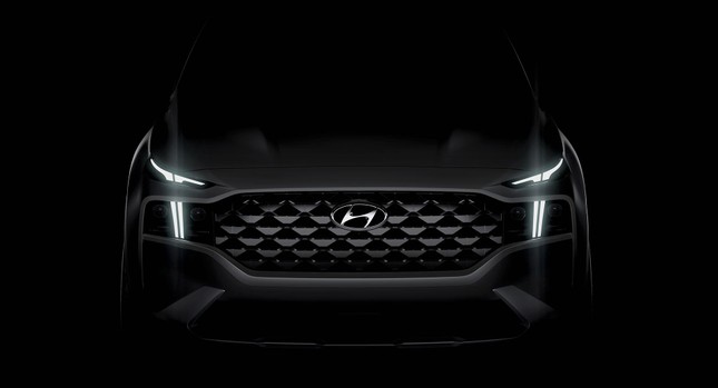 Hyundai tung ảnh ban đầu về Santa Fe 2021 ảnh 2