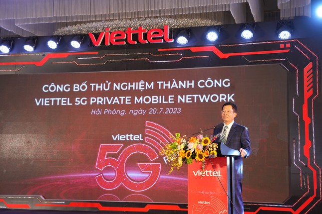 Viettel thử nghiệm thành công mạng 5G dùng riêng ảnh 1