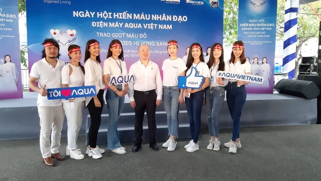 Các Hoa hậu - Á hậu cùng tham gia ngày hội Hiến máu nhân đạo tại Đồng Nai ảnh 1
