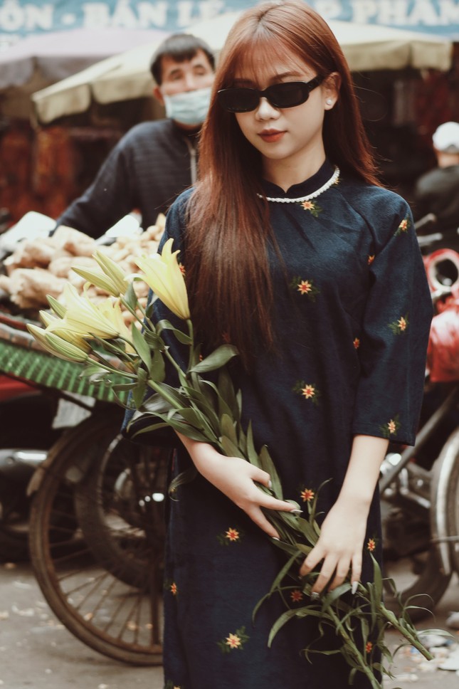 Nữ sinh 2K3 mang nét hoài cổ vào bộ ảnh đón Tết cổ truyền ảnh 5