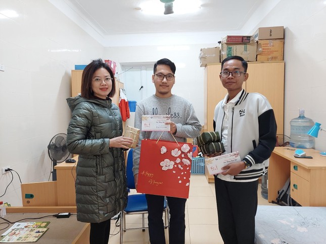 Ấm áp trước ngày cận Tết cổ truyền Việt Nam của lưu học sinh Campuchia tại Trường Đại học Thủy lợi ảnh 1