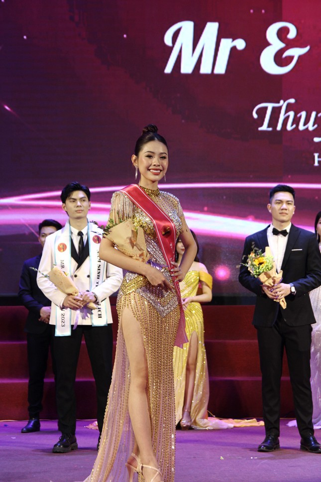 Hé lộ những điều chưa biết về tân Nam vương và Hoa khôi Đại học Thủy lợi 2023 ảnh 6