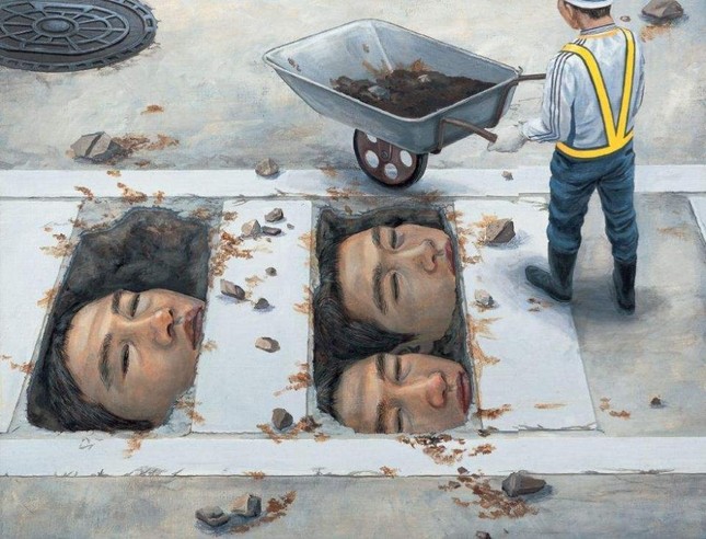 Họa sĩ Nhật Bản ra đi ở tuổi 31, để lại hơn 200 bức tranh nổi tiếng ám ảnh toàn nhân loại ảnh 3