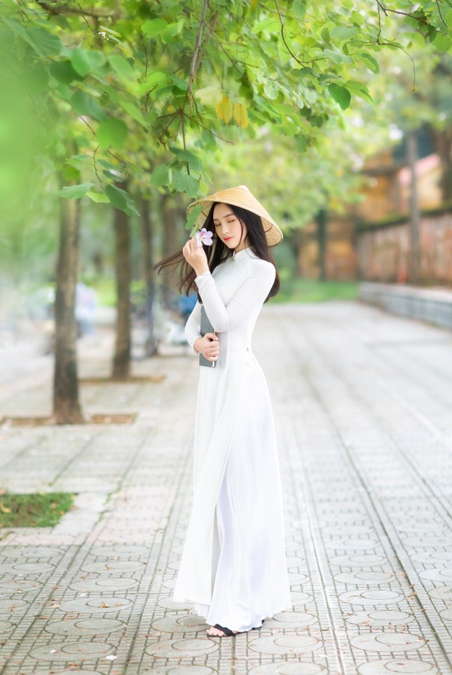 Hoa khôi ĐH Quốc gia tích cực hưởng ứng phong trào phòng chống dịch COVID-19 ảnh 5