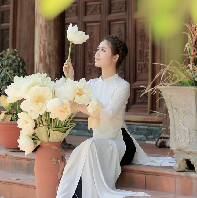 Hoa khôi tình nguyện luôn mong muốn lan tỏa tình thương ảnh 13