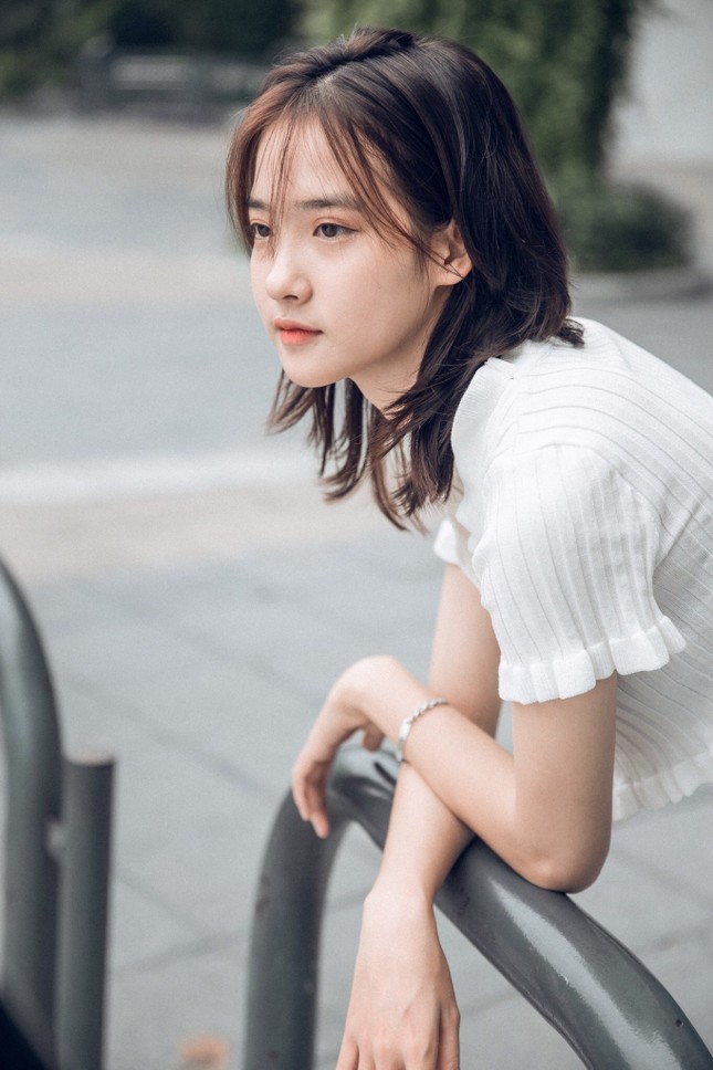 Xao xuyến với nét đẹp dung dị của nữ sinh trường Dệt may ảnh 11