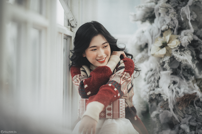 Xóa tan lạnh giá mùa Giáng sinh với ánh mắt đầy ấm áp của cô nàng Hà Tĩnh ảnh 3