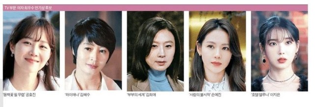 Bất ngờ chưa, IU được đề cử giải thưởng Baeksang, tự tin sánh vai bên các “chị đại“ ảnh 2