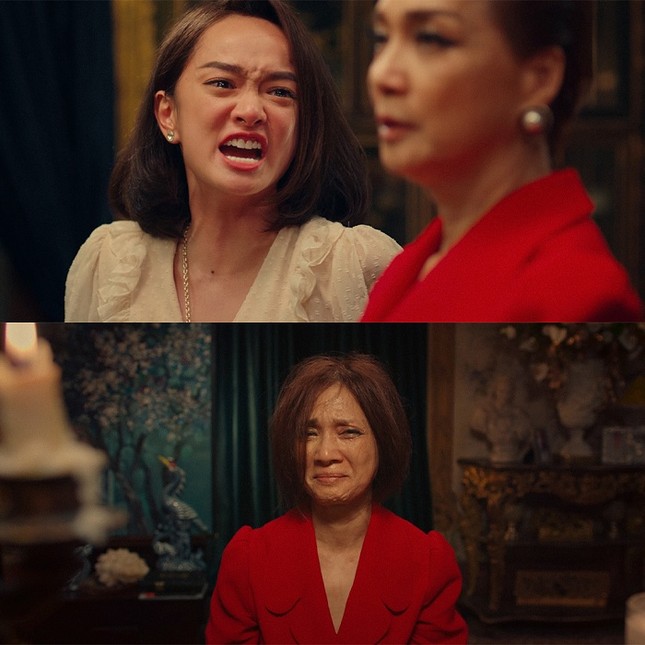 Hậu trường cảnh quay NSND Lê Khanh nhận mình là “tiểu tam” tát Kaity Nguyễn ảnh 4