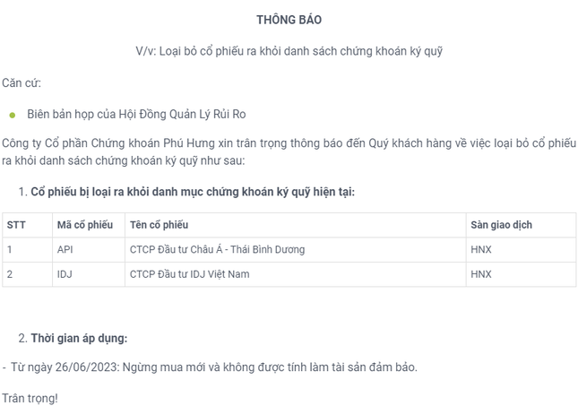 Nhiều công ty chứng khoán cắt margin cổ phiếu nhóm Apec ảnh 1