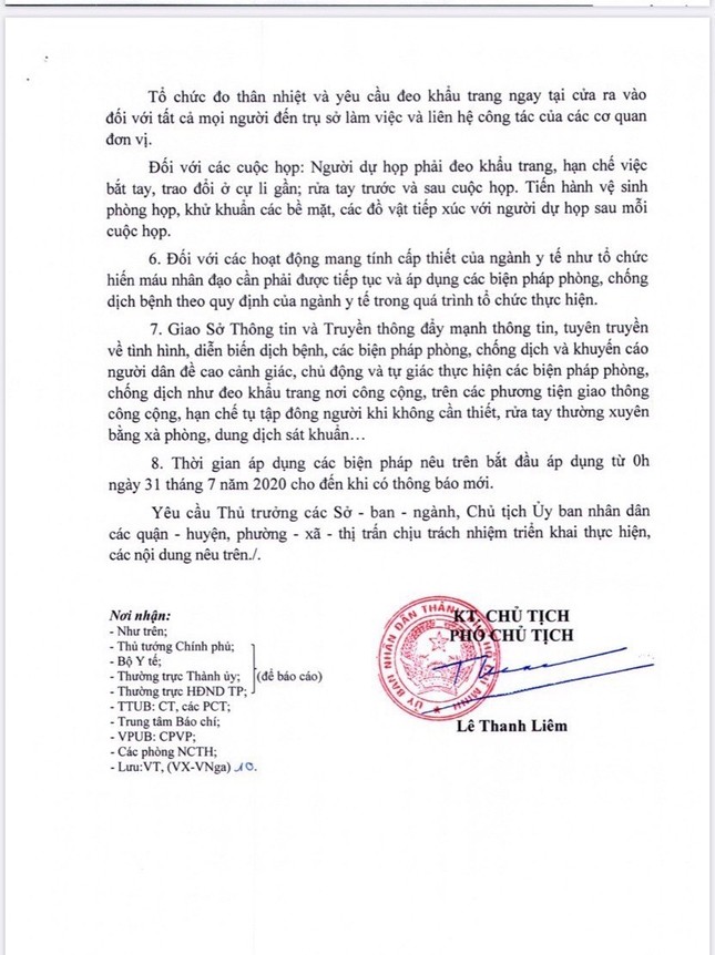 Khẩn: Kể từ ngày 31/7, TP.HCM yêu cầu không tụ tập quá 30 người, tạm dừng các sự kiện ảnh 2