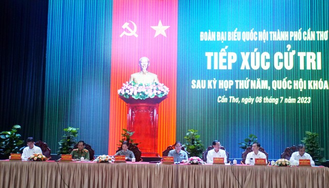 Thủ tướng Phạm Minh Chính tiếp xúc cử tri tại Cần Thơ ảnh 3