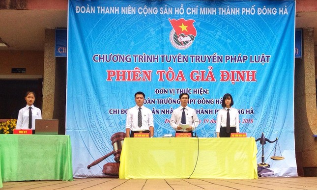 Tháng Thanh niên 2018: Phiên toà tuyên truyền pháp luật ảnh 1