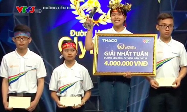 Nữ sinh 'quá nhanh, quá nguy hiểm' trong đường lên đỉnh Olympia ảnh 2