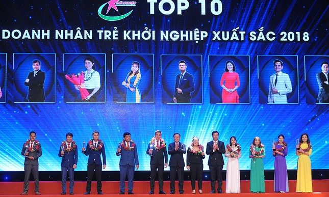 Toàn cảnh vinh danh 68 doanh nhân trẻ khởi nghiệp xuất sắc 2018 ảnh 8