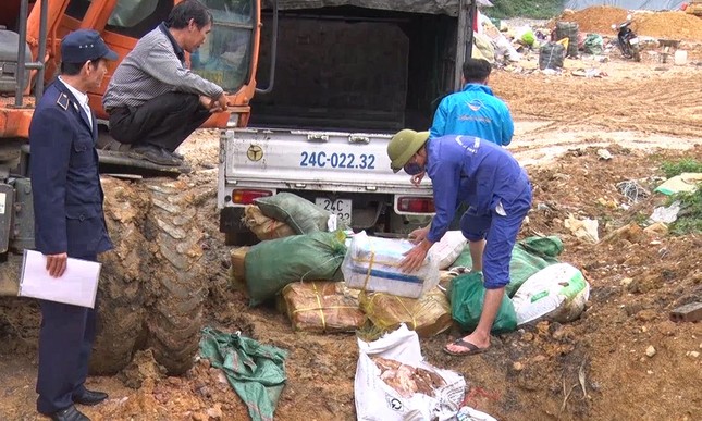 Bắt giữ, tiêu hủy gần 770kg thực phẩm đông lạnh nhập lậu ảnh 1