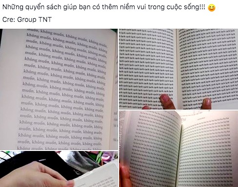 Ngã ngửa những trang sách chỉ một từ 'ha' ảnh 4