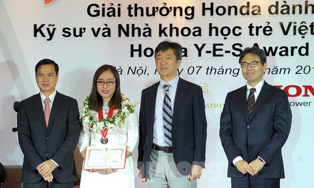 10 kỹ sư, nhà khoa học trẻ nhận giải thưởng Honda Y-E-S ảnh 2