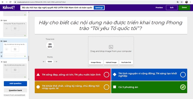 Gameshow trực tuyến vừa học vừa chơi giữa dịch COVID ảnh 1