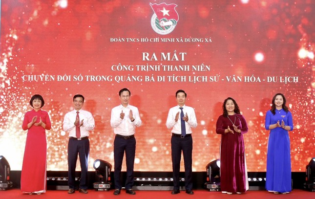 Đoàn Thanh niên xã ở Hà Nội ra mắt công trình chuyển đổi số hàng trăm triệu đồng ảnh 1