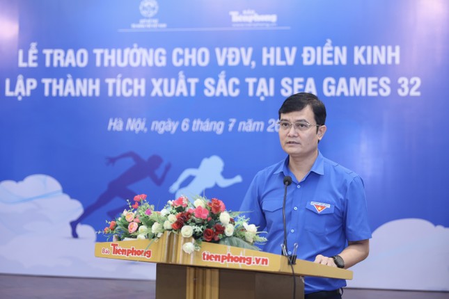 Thành tích của VĐV điền kinh Việt Nam tại SEA Games 32 tạo ra khát vọng, động lực trong thanh niên ảnh 1