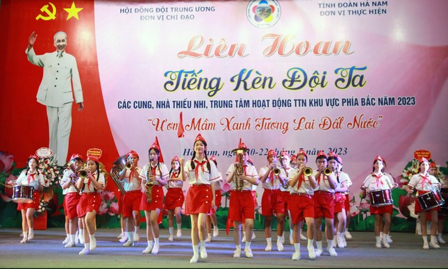 Rộn ràng liên hoan 'Tiếng kèn đội ta' khu vực phía Bắc 2023 ảnh 4