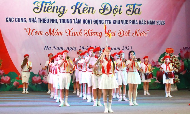Rộn ràng liên hoan 'Tiếng kèn đội ta' khu vực phía Bắc 2023 ảnh 7