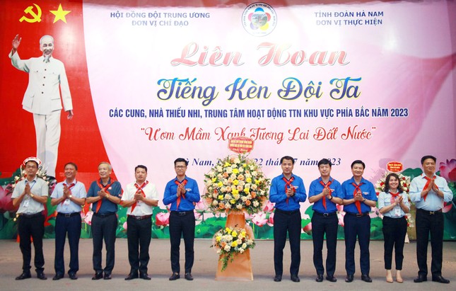 Rộn ràng liên hoan 'Tiếng kèn đội ta' khu vực phía Bắc 2023 ảnh 1