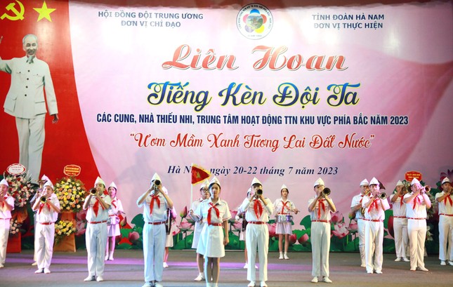Rộn ràng liên hoan 'Tiếng kèn đội ta' khu vực phía Bắc 2023 ảnh 5