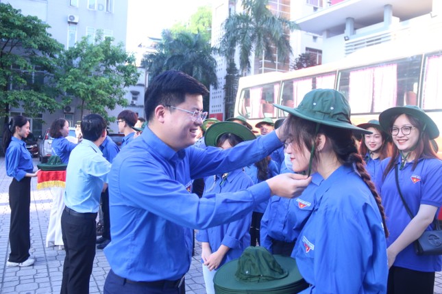 Chiến sĩ Mùa hè xanh Học viện Thanh thiếu niên Việt Nam xuất quân ảnh 2