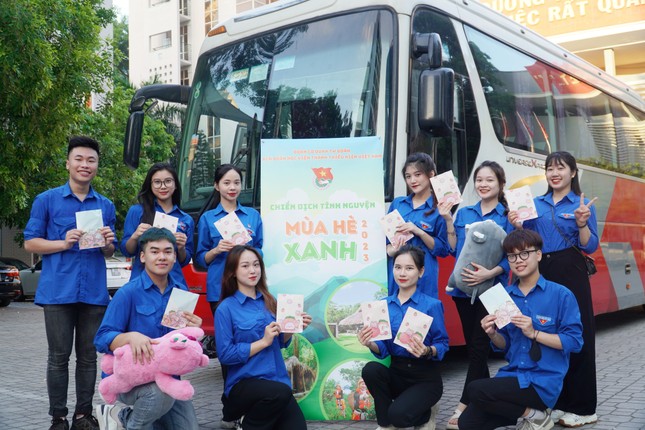 Chiến sĩ Mùa hè xanh Học viện Thanh thiếu niên Việt Nam xuất quân ảnh 3